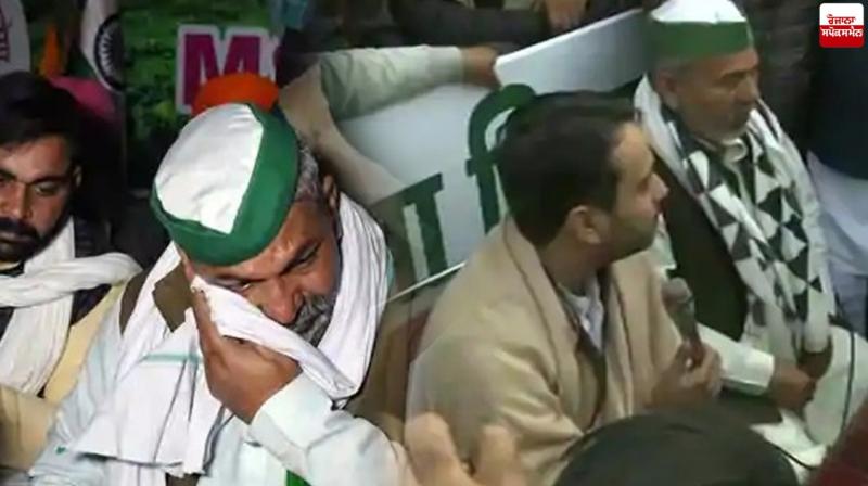 RLD leader Jayant Chaudhary reaches Ghazipur border to meet Rakesh Tikait 