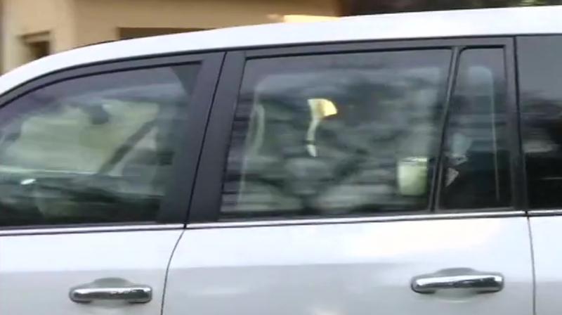  Captain Amarinder Singh arrives at Punjab Bhawan