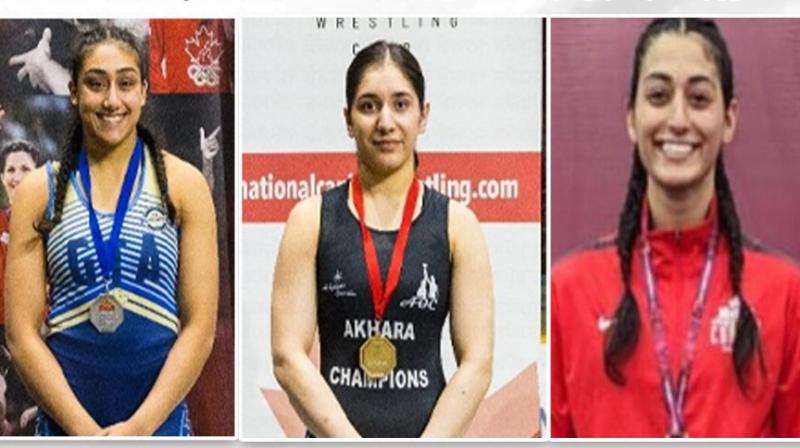 Punjabi Girls in Canadian wrestling championship