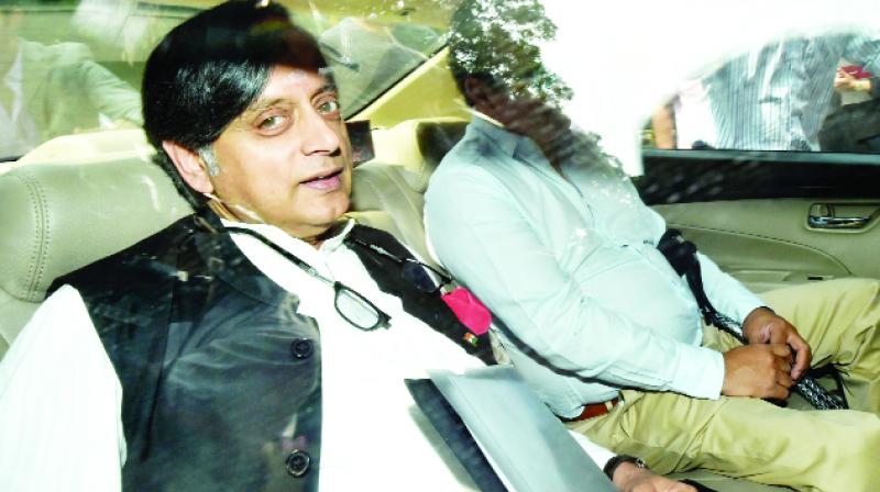 Shashi Tharoor Going Back After Getting Bail