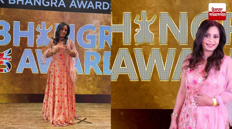 TV Journalist Anmol Kaur Honored with 12th UK Bhangra Award 2025