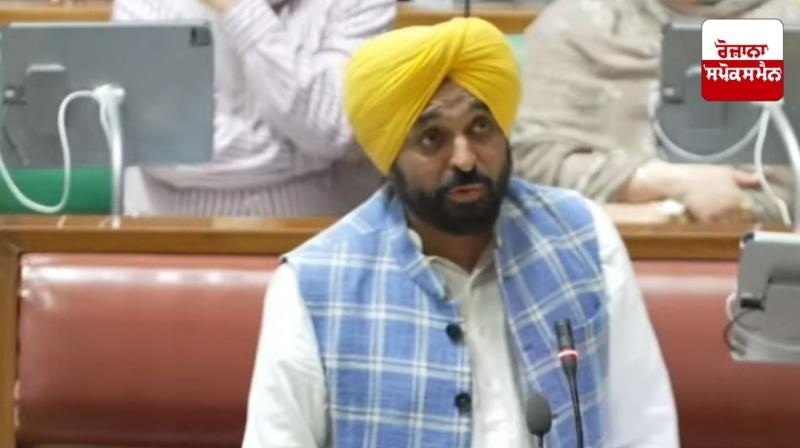 Chief Minister Bhagwant Mann took a dig at Sukhbir Singh Badal