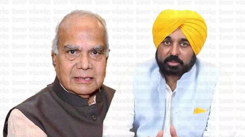 banwarilal purohit, CM Bhagwant Mann 