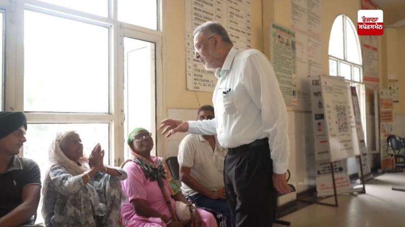  ਸਿਹਤ ਮੰਤਰੀ ਡਾ. ਬਲਬੀਰ ਸਿੰਘ ਵੱਲੋਂ ਪਟਿਆਲਾ ਮਾਤਾ ਕੌਸ਼ਲਿਆ ਹਸਪਤਾਲ ਦਾ ਅਚਨਚੇਤ ਦੌਰਾ