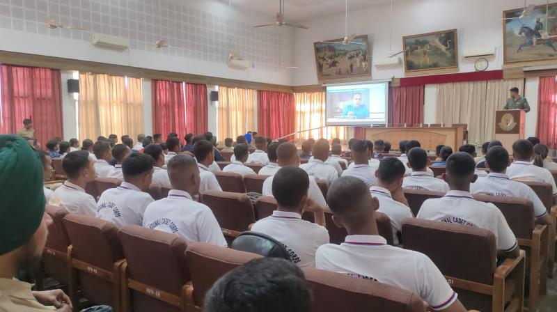 SGGS College organized a lecture on Career Aspects in Indian Air Force