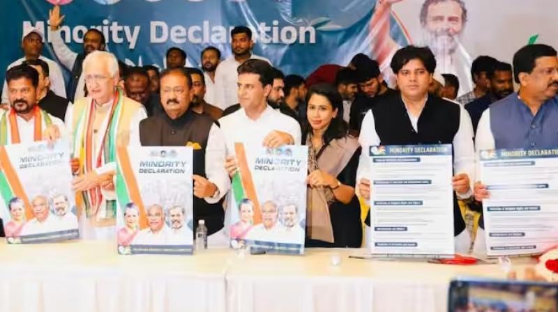 Telangana Congress released 'Minority Manifesto'