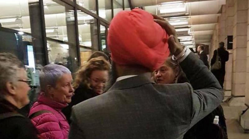 Britain Sikh Turban issue suspicious pictures Release