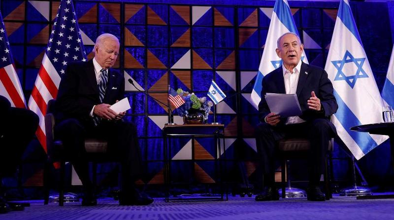Joe Biden says US will support Israel against Hamas