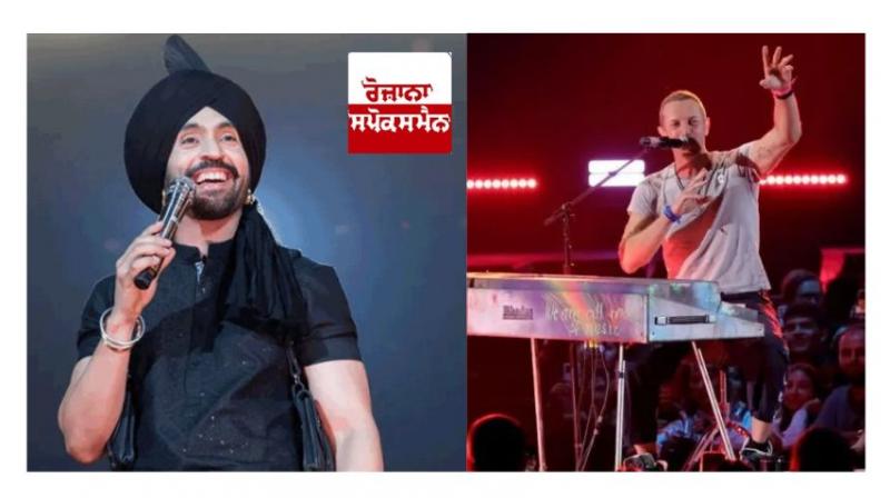 ਦਿਲਜੀਤ, ਕੋਲਡਪਲੇਅ ਬੈਂਡ ਸ਼ੋਅ