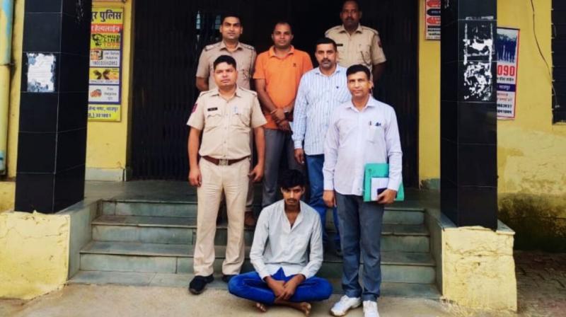 Youth arrested for cheating