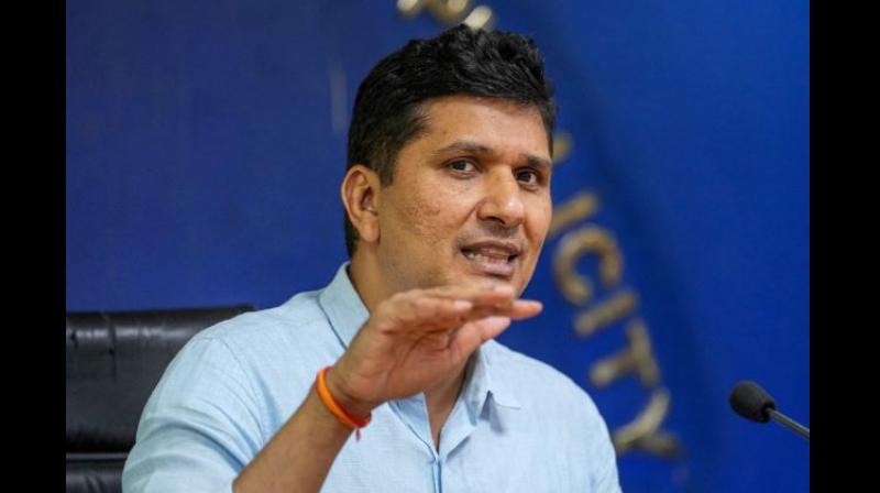 Delhi minister Saurabh Bharadwaj