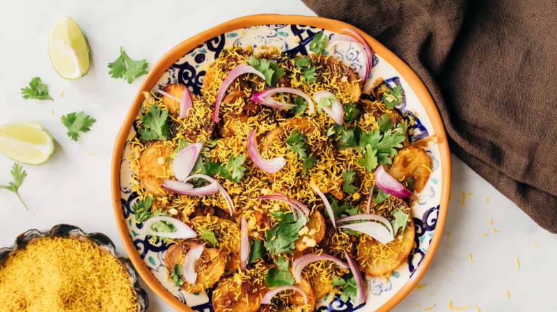 Make sour potato chaat at home Food Recipes