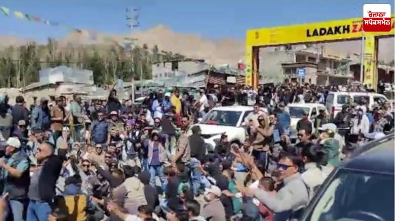 Protests demanding statehood for Ladakh turn violent in Leh