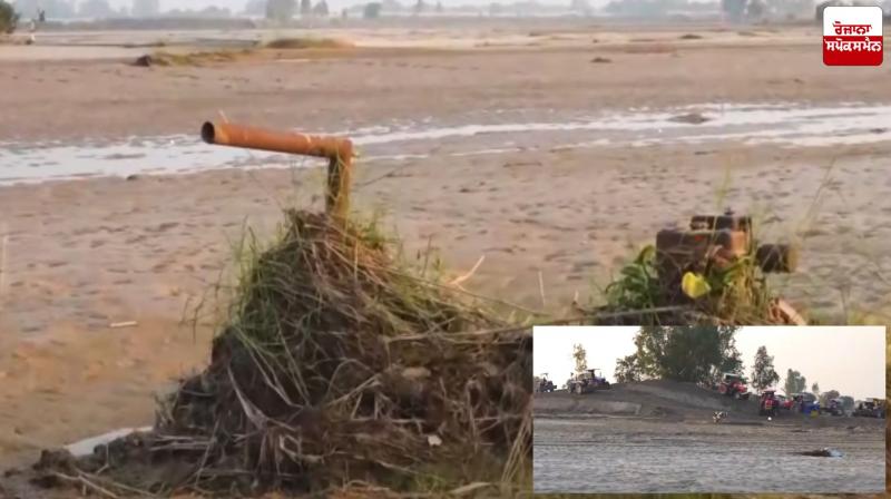 Engines jammed due to sand filling, bores damaged