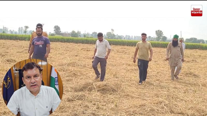 Farmers appeal to the administration to remove stubble