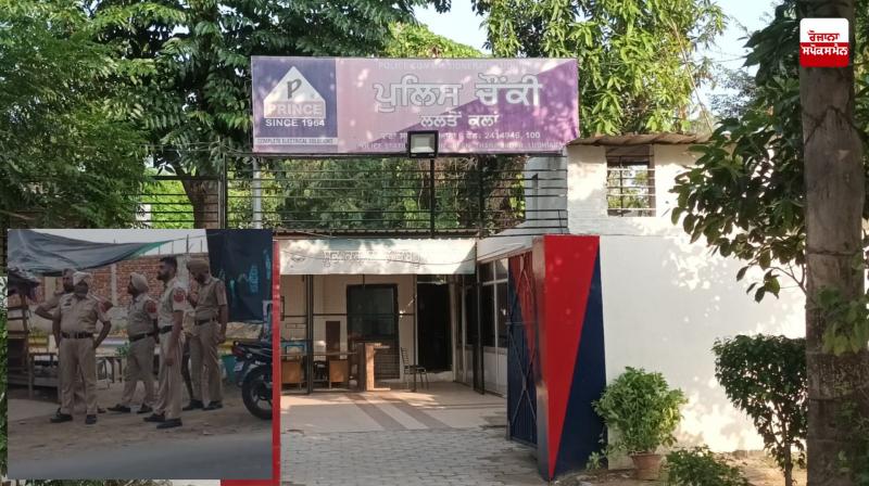 Two youths on a motorcycle opened fire at a police checkpoint