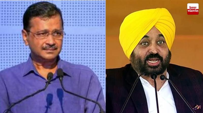 Arvind Kejriwal, who reached Bathinda, laid the foundation stone of more than 3000 playgrounds