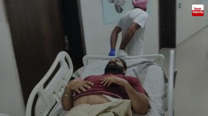 Two masked men on a motorcycle shot a man