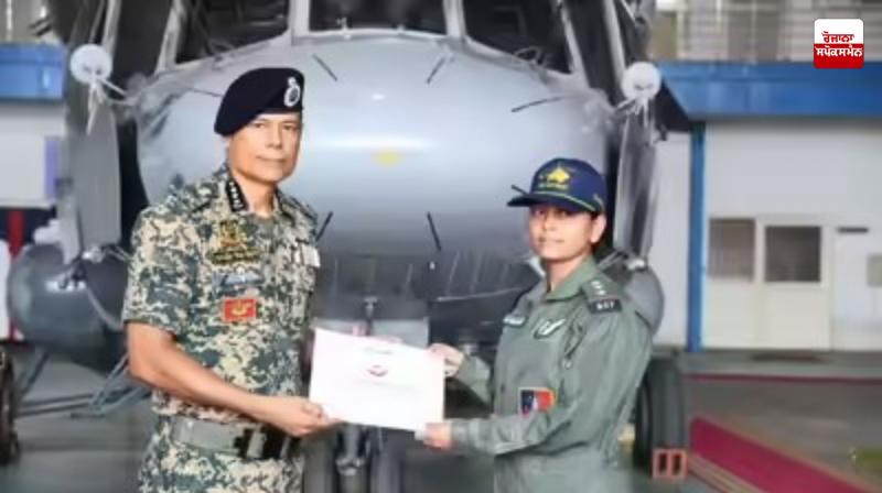 BSF Air Wing gets its first woman flight engineer