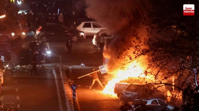 In the first call to the outside world several days later, Iranians described heavy security and disruption