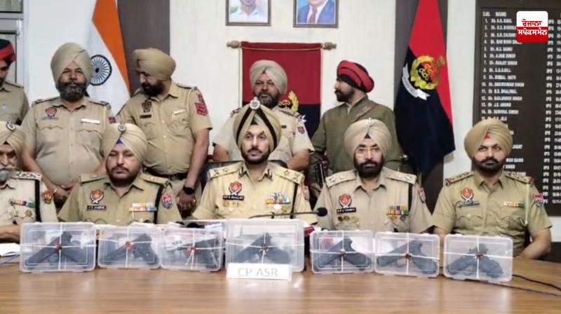 Amritsar Commissionerate Police achieves major success, arms smuggling gang busted