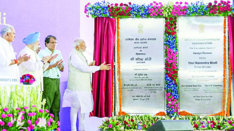 Inauguration of the New Office Commerce Ministry