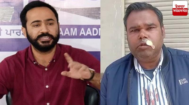 AAP candidate from Barnala accused of assaulting Meet Hair