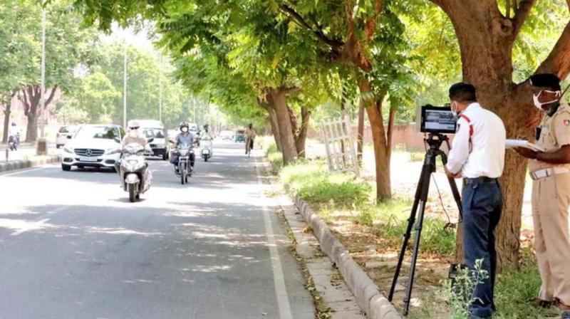 Activa cheater arrested with 151 invoices of 332 violations in 2 years Chandigarh News in punjabi 