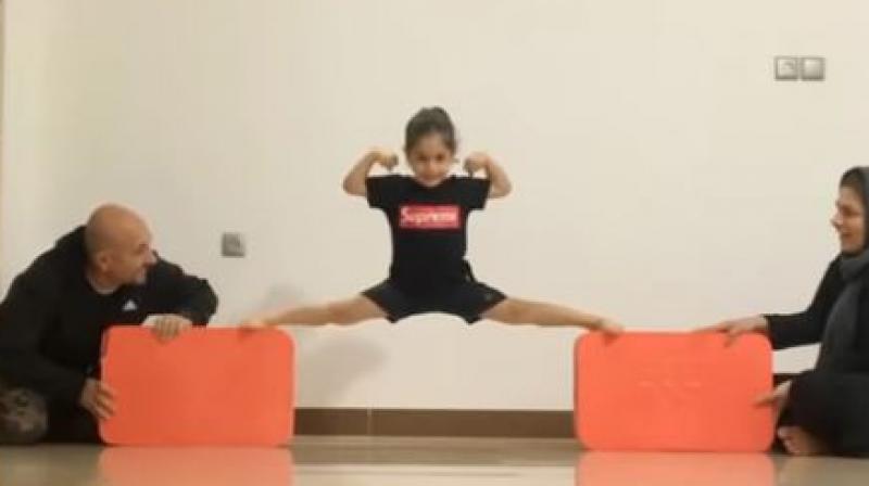 5-year-old 'Irani Ronaldo' shows football skills