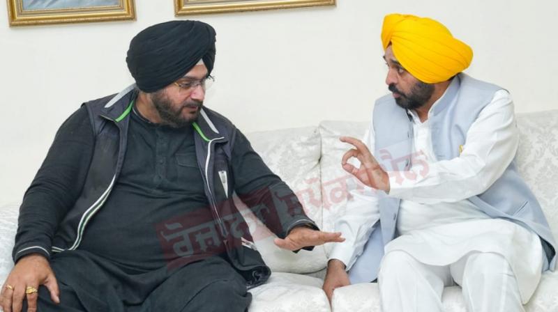 Navjot Singh Sidhu, Bhagwant mann 