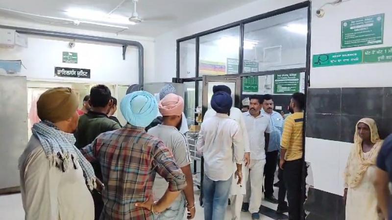 A cylinder burst due to gas leakage in the langar hall of Gurdwara Jamani Sahib Firozpur News