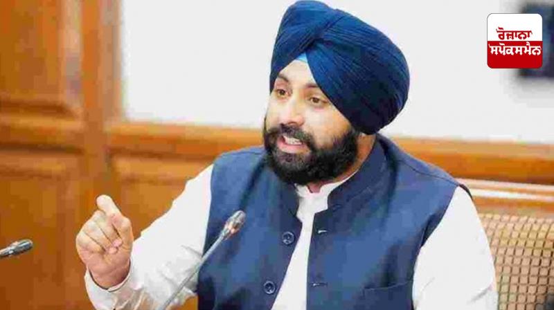 Now the 'War on Drugs' campaign will also be launched in Punjab's schools: Harjot Bains