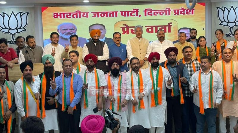 Many councilors of Jalandhar joined BJP, a blow to AAP-Congress