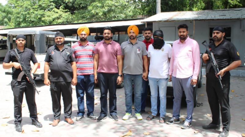  Khanna police arrested the gangster Gagandeep 