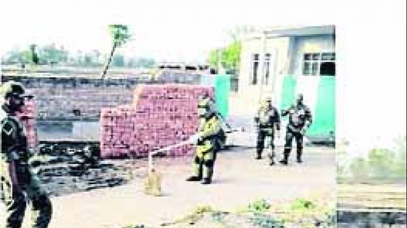 Bombs destroyed after 48 hours of conflict