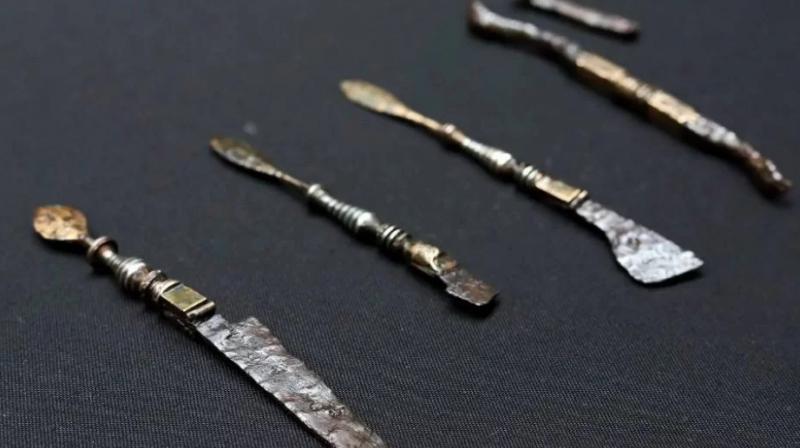 Tomb of a Roman doctor buried with unique surgical tools unearthed in Hungary