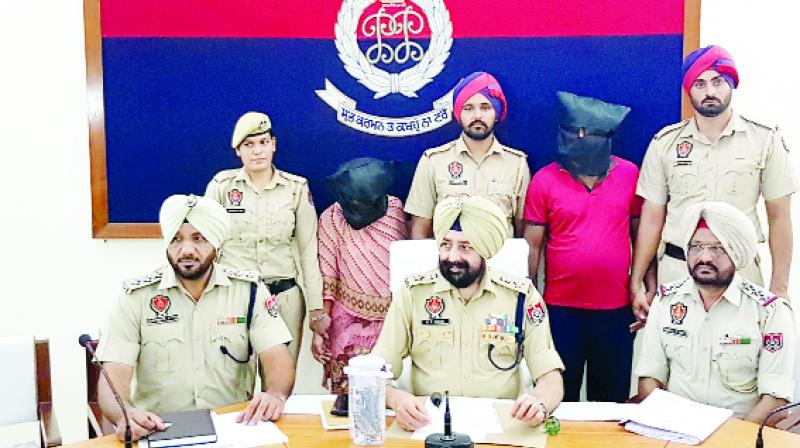 SSP Mandeep Singh Sidhu During the Press Conference