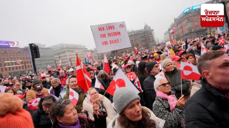 People take to the streets in Greenland against US President Donald Trump