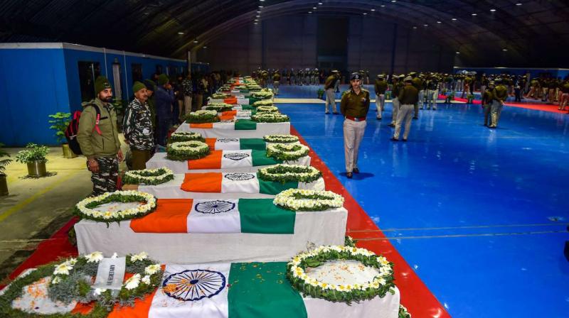 Tribute to brave soldiers who died in Pulwama attack
