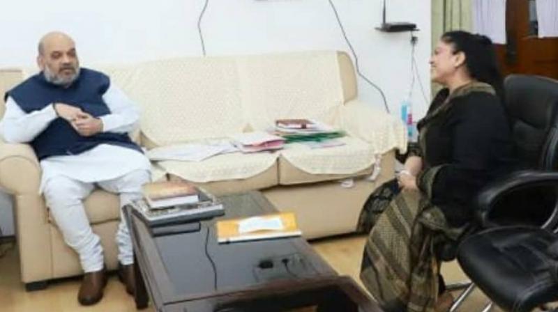 Manisha Gulati met Amit Shah
