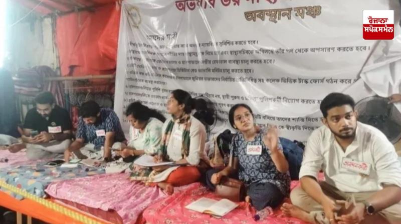 Kolkata rape and murder case: Junior doctors on indefinite hunger strike