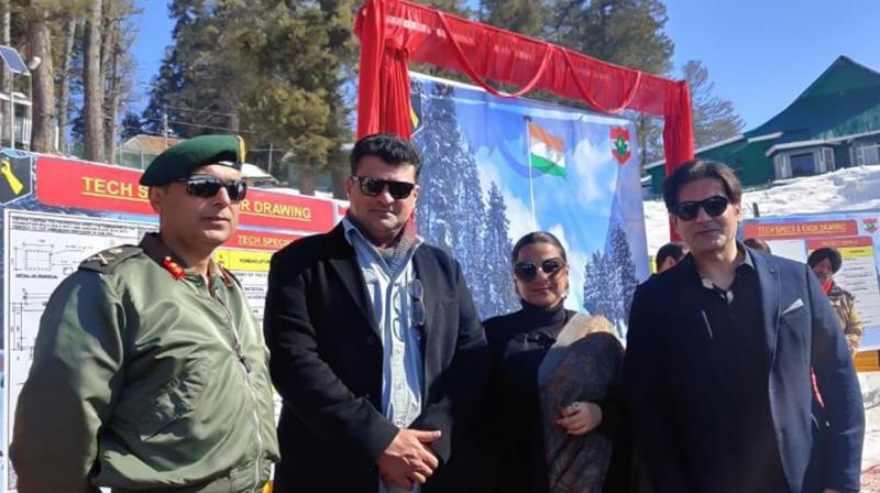 Indian Army named Military Firing Range after the Actress Vidya Balan