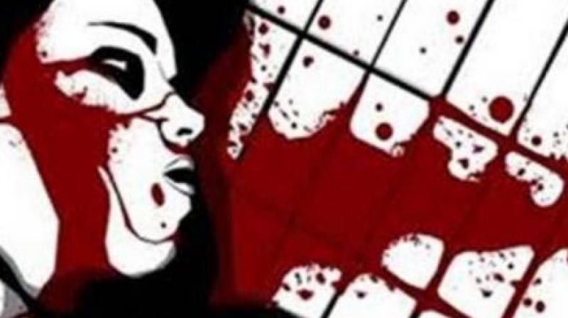 The murder of his own wife, brutally murdered and placed in a bag