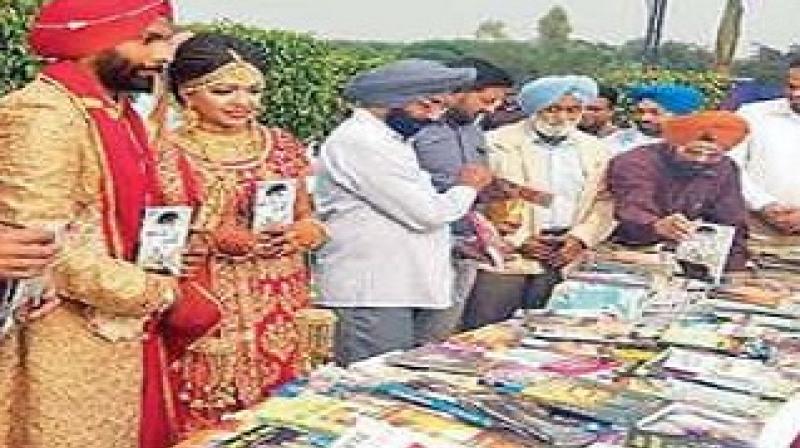 Poets convention in place of DJ in marriage...