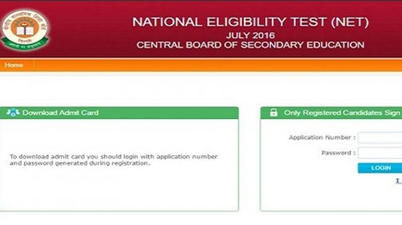 UGC Net Admit Card 2018 Download