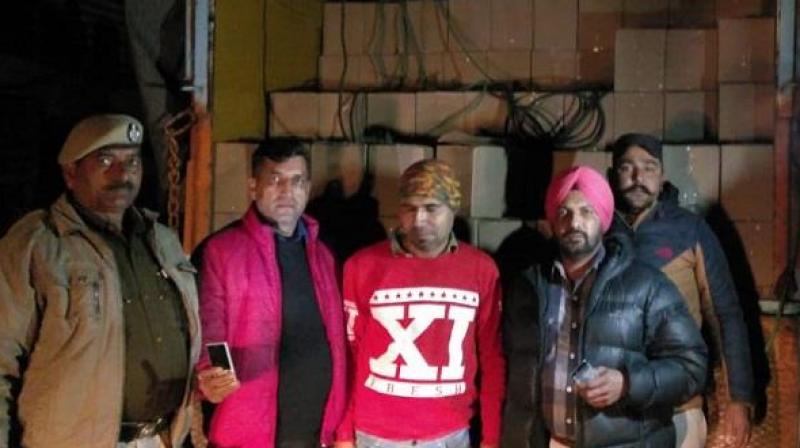 Mobile Wing Amritsar recovered 1150 bottles of liquor