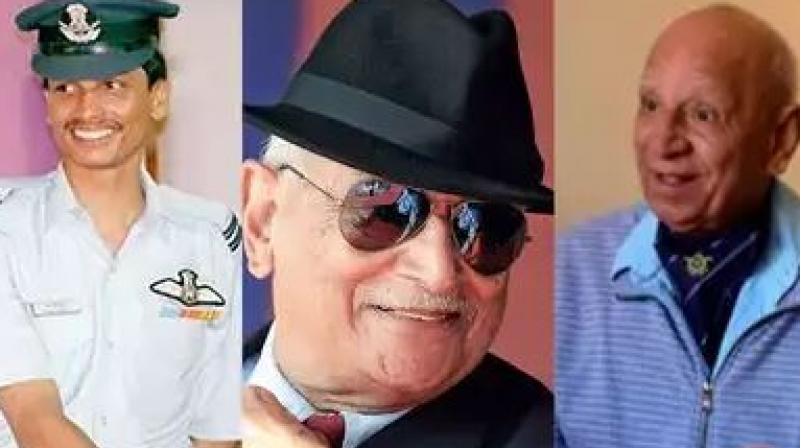 Abhinandan with Old Pilot 