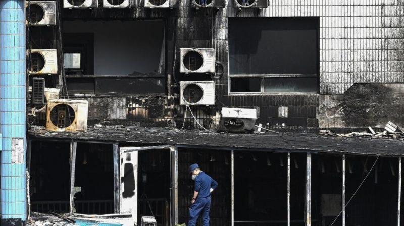 Beijing: Twelve held after Beijing hospital fire kills 29