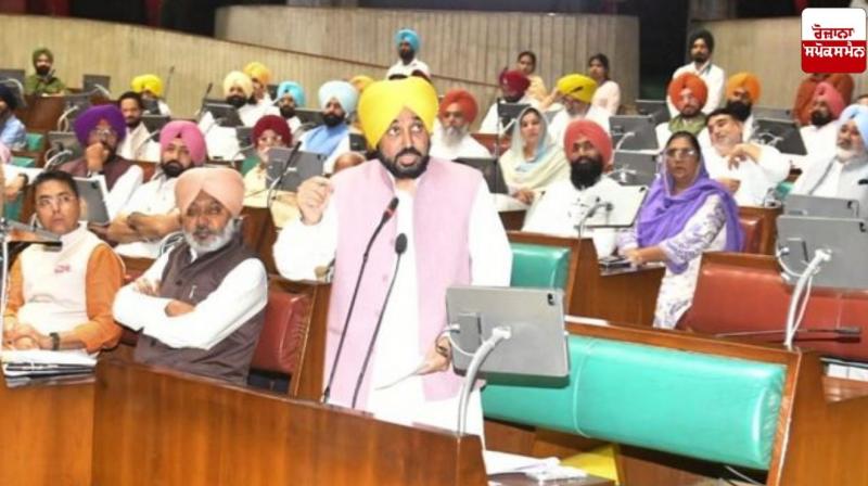 Chief Minister Bhagwant Mann announces compensation for damage caused during floods