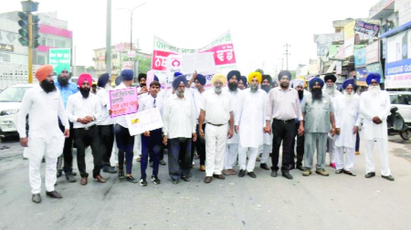 People During Anti-Drug March